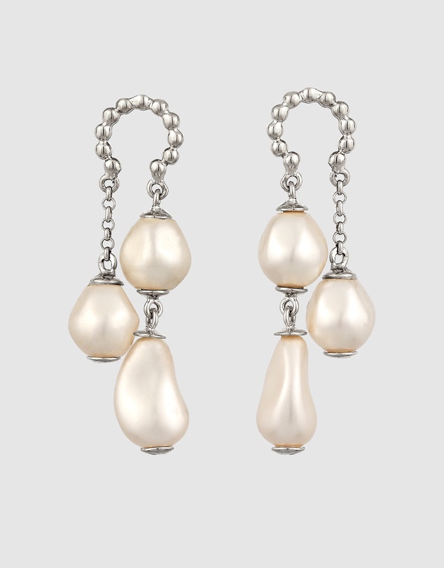 Elli Jewelry - Pearl Stud Earrings in 925 Silver