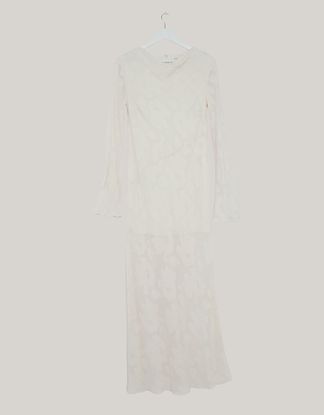 Revibe - Repaired Shona Joy Bowery Long Sleeve Maxi Dress - AU 10