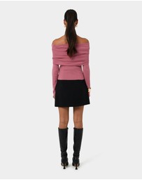 Forcast - Ally Off-Shoulder Knit