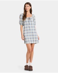 Roxy - Womens Dyland Check Mini Dress