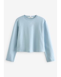 NEXT - Long Sleeve Heavyweight Shorter Length T-Shirt