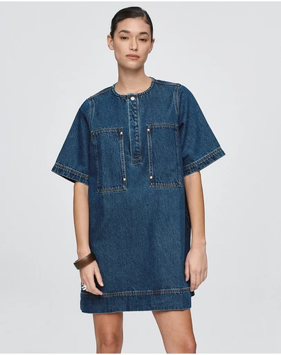 Marle - Patch Pocket Dress