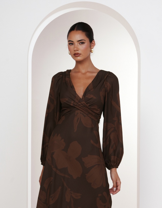 Pilgrim - Coco Wrap Front Maxi Dress