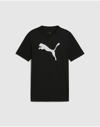 Puma - Train All Day Cat Logo Tee - Boys