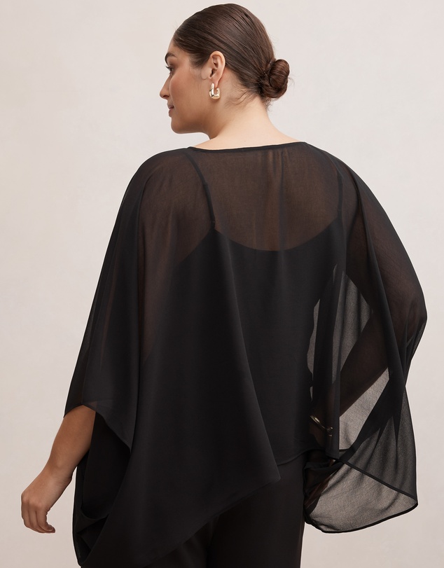 Forever New Curve - Gia Curve Sheer Cape