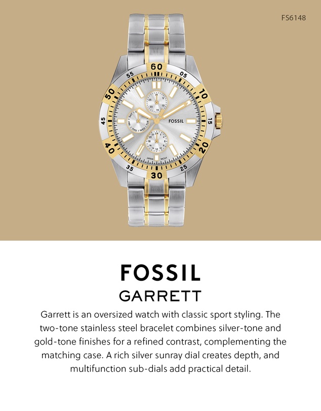 Fossil - Garrett Multicolour Chronograph Watch