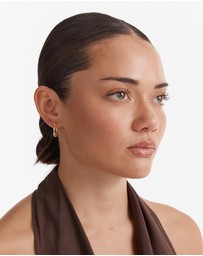 MIMCO - Adorbs Heart Hoop Earrings