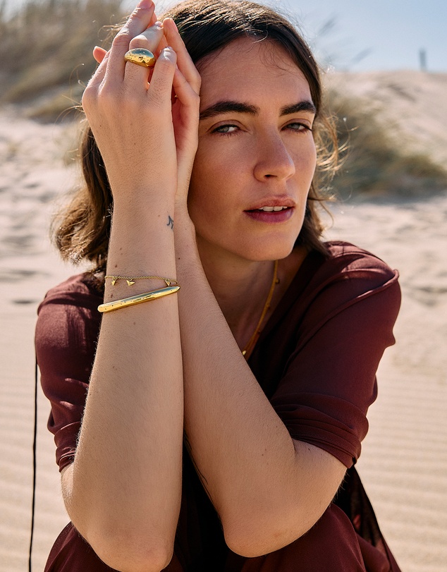 Rachel Jackson - Dreamcatcher Bird Bracelet Gold