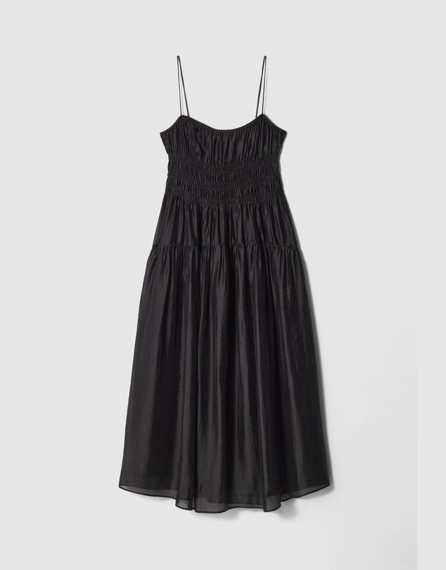 & Other Stories - Ruched Midi Dress
