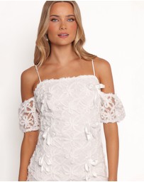 Petal & Pup - Celestia Mini Dress - White