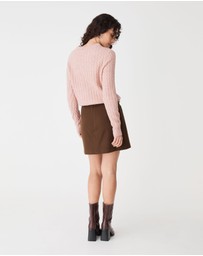 Forcast - Andie Cable Knit Jumper