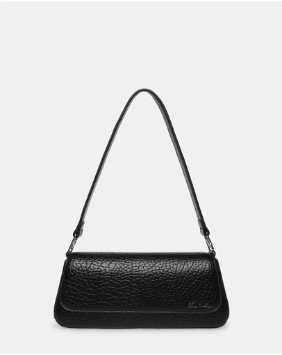 Steve Madden - BAster Black/Gunmetal Shoulder Bag