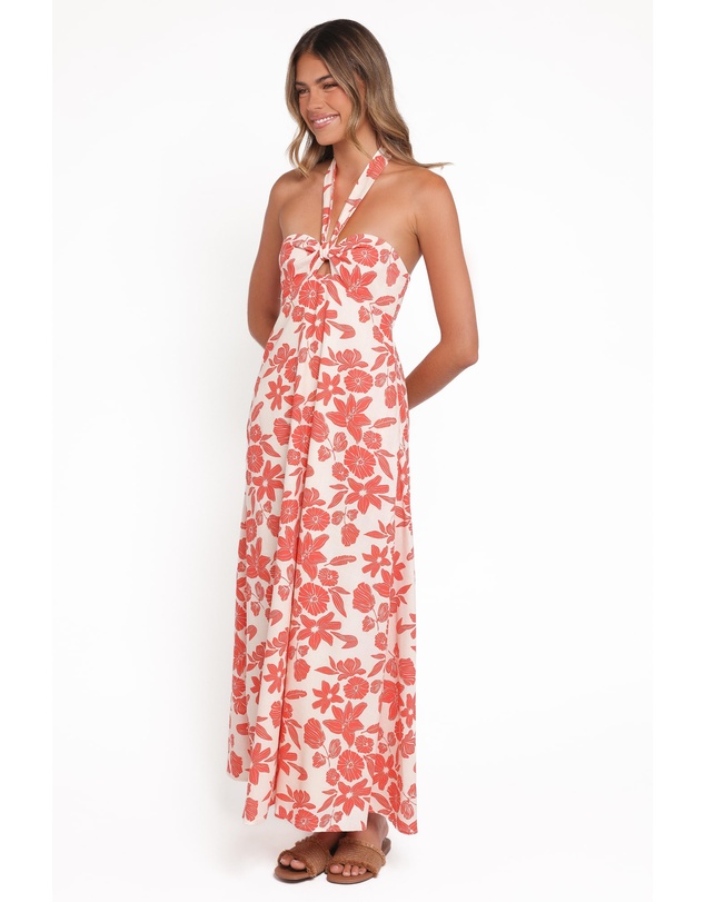 Petal & Pup - Cottrell Maxi Dress - Red Floral