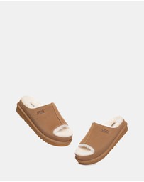 EVERAU - Australian Shepherd Ugg Colven Cow Suede Upper Loafer Oxfords Flats