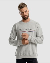 Xander - Grid Crewneck