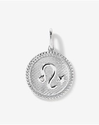 Michael Hill - Diamond Accent Leo Zodiac Pendant in Sterling Silver