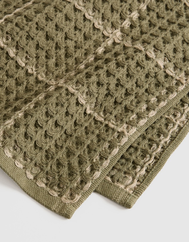 Country Road - Meeka Australian Cotton Check Tea Towel Pack Of 2