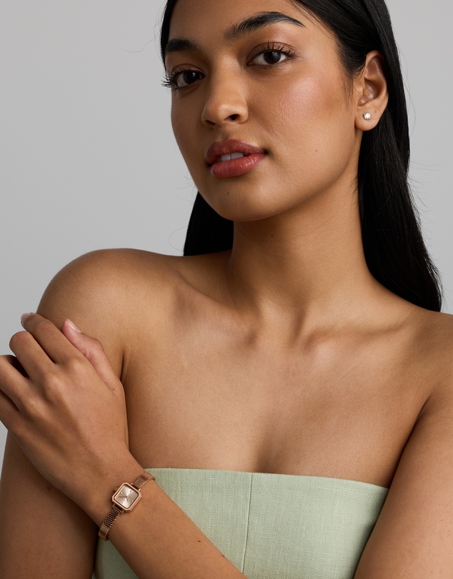 Michael Hill - Women's 17mm Petite Watch in Rose-Toned Stainless Steel