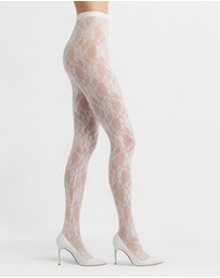 High Heel Jungle - Femme Lace Premium Tights