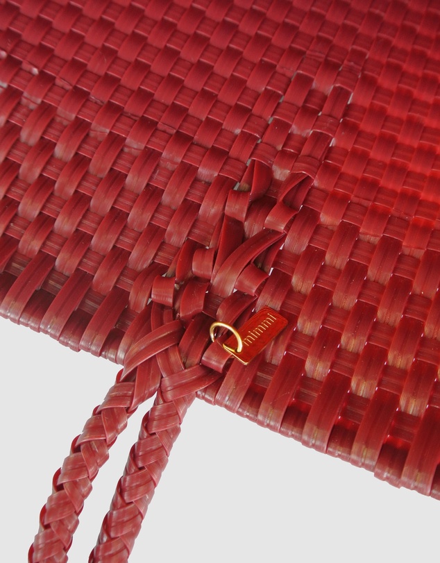 Mimmi Terra - Woven Traveller Tote Amarena