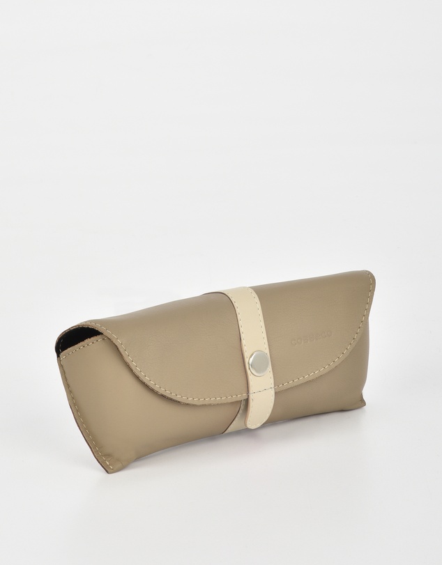 Cobb & Co - Iris Two Tone Leather Glasses Case