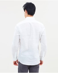 Sportscraft - Long Sleeve Linen Shirt