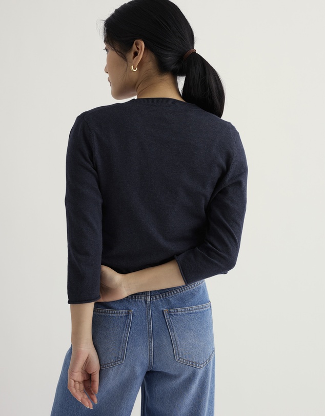 Seasalt - Seasalt Cornwall Navy Vanessa Knitted Cardigan
