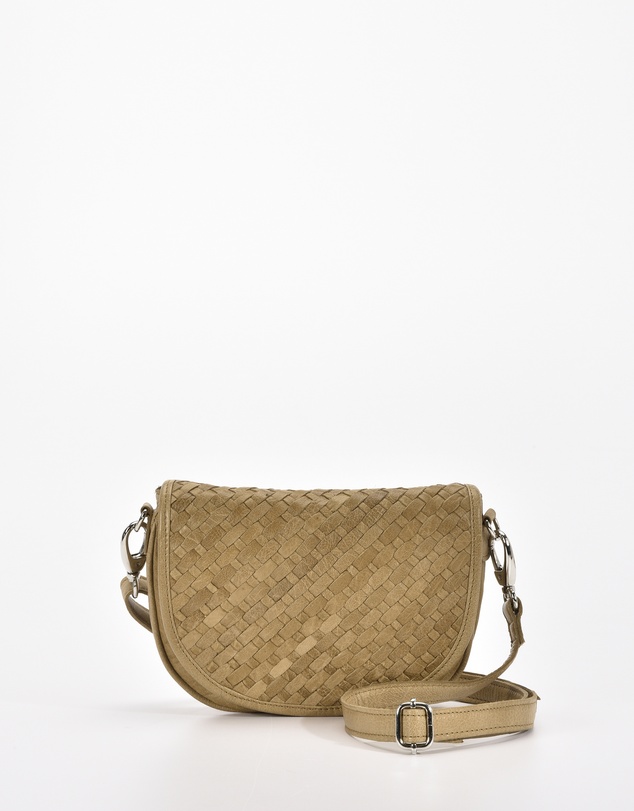 Cobb & Co - Surrey Woven Leather Crossbody Bag