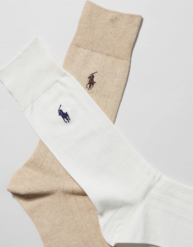 Polo Ralph Lauren - 2-Pack Classic Crew Socks