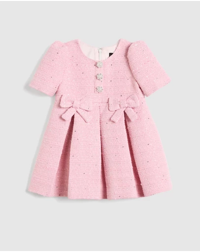 Bardot Junior - Trinity Boucle Dress - Babies-Kids