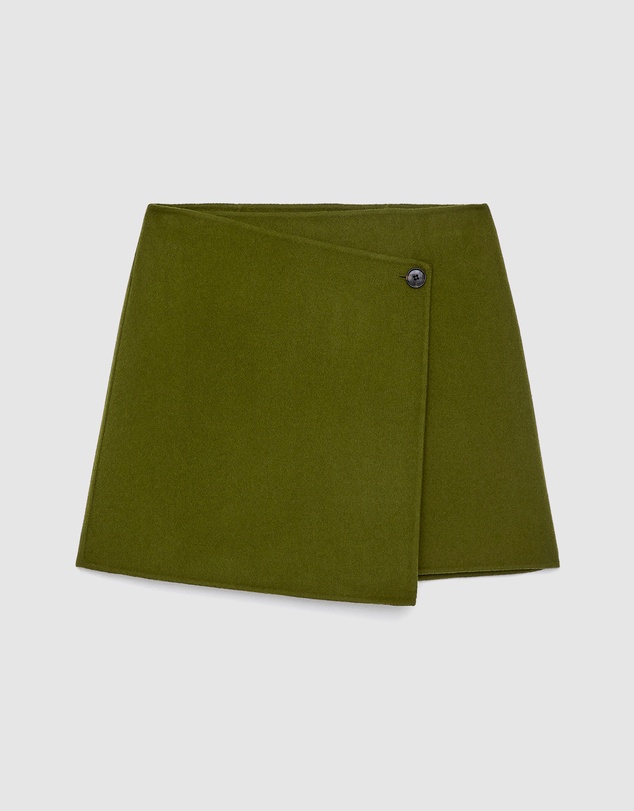 ARKET - Double Wool-Blend Skirt