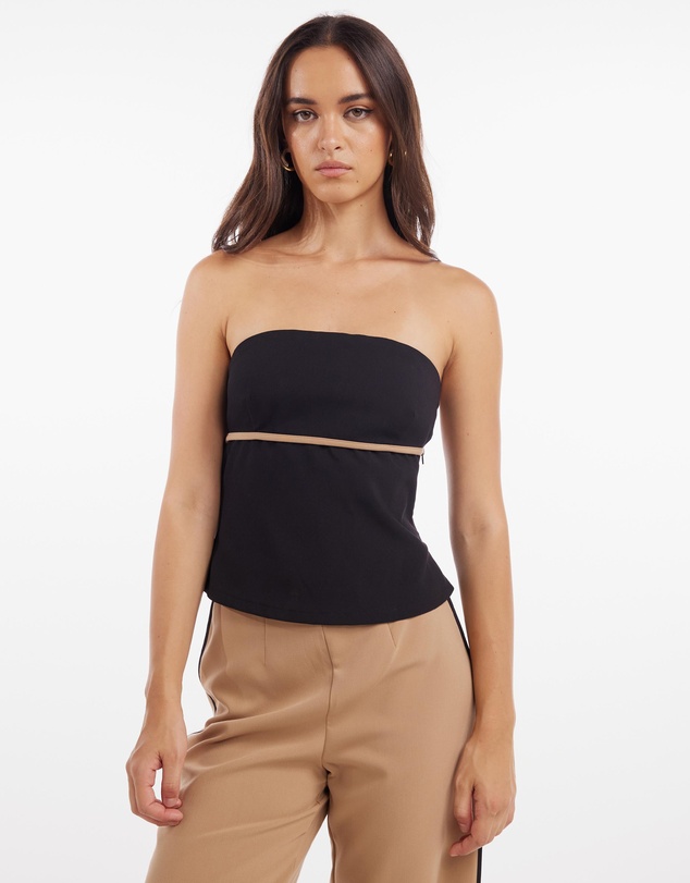 Dazie - Style Queen Strapless Top