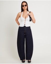 Alice In The Eve - Kaia Keyhole Halter Top