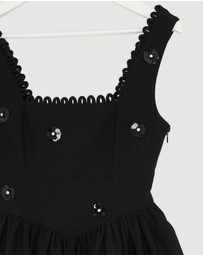 Revibe - Repaired BY JOHNNY. Nova Scallop Mini Dress - AU 6