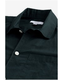 NEXT - Short Sleeve Linen Blend Shirt Standard Collar