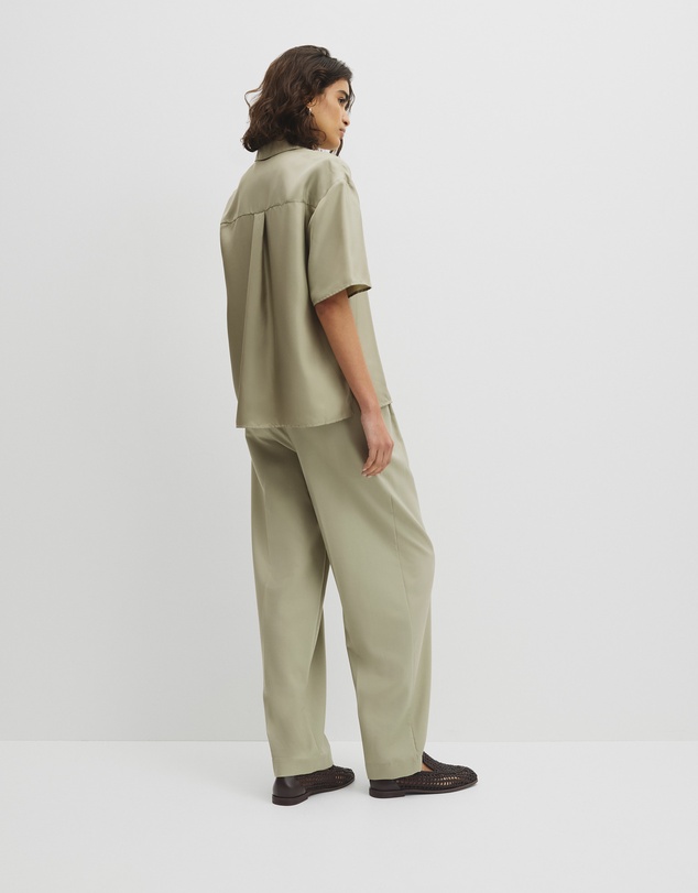 Country Road - Short Sleeve Silk Shirt