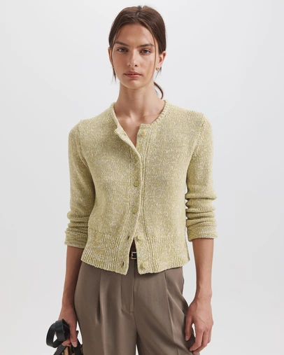 SABA - Edith Tape Yarn Cardigan