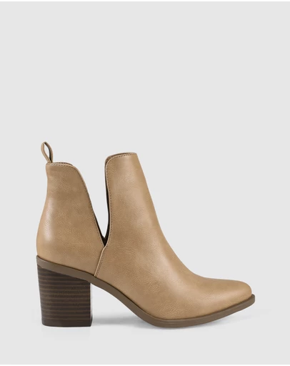 Verali - Santana Cut Out Ankle Boots