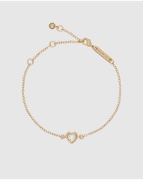 Ted Baker - HANSAA: Crystal Heart Adjustable Bracelet