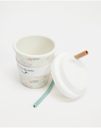 itti bitti - Reusable Baby Cino Cup With 2 Straws - Ellie