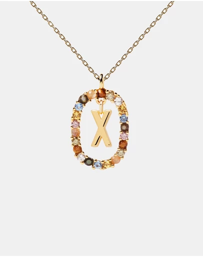PDPAOLA - Letter X Necklace