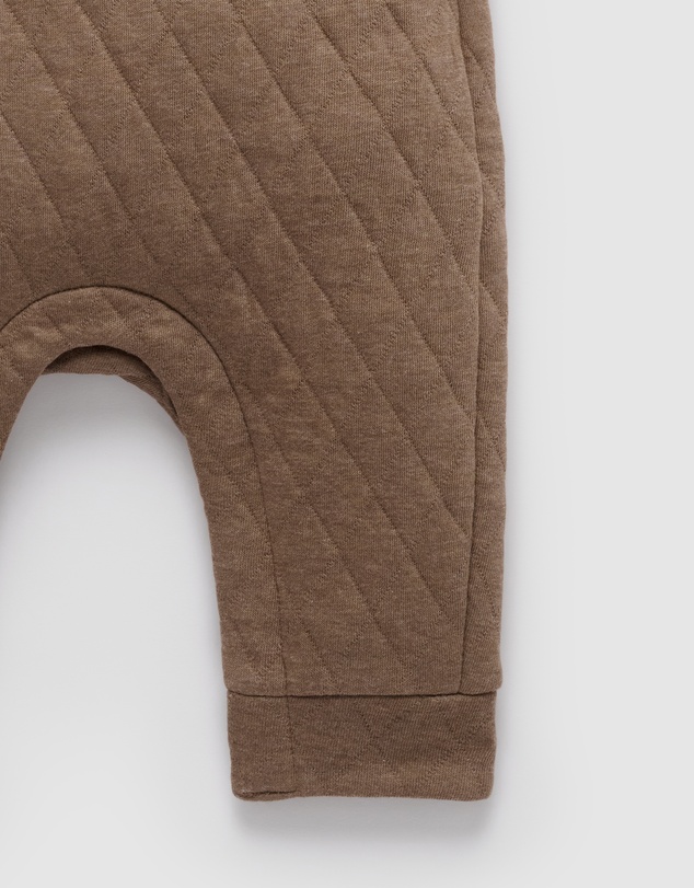 Purebaby - Quilted Overall -Kids-Babies