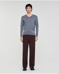 Sandro - Vneck Merinos Sweater