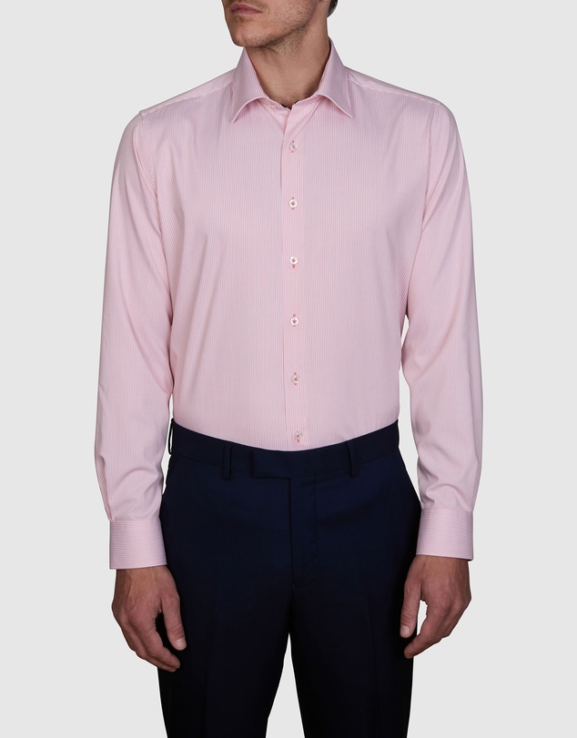 Abelard - Bamboo Blend Bengal Stripe Slim Fit Shirt