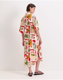 Sportscraft - Bliss Midi Shirt Dress
