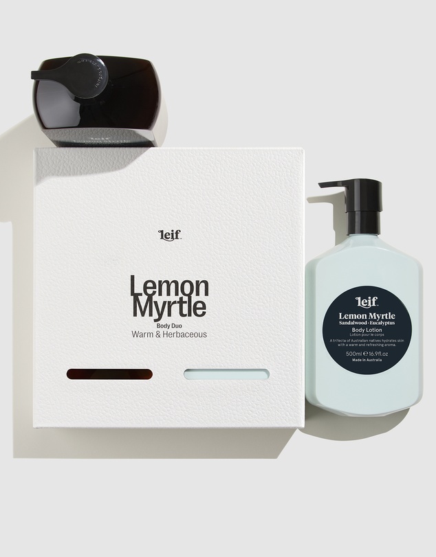 Leif Products - Lemon Myrtle Body Duo LGE