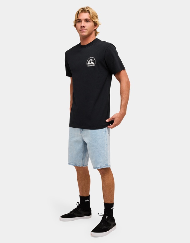 Quiksilver - Mens Aqua Cult Denim Shorts