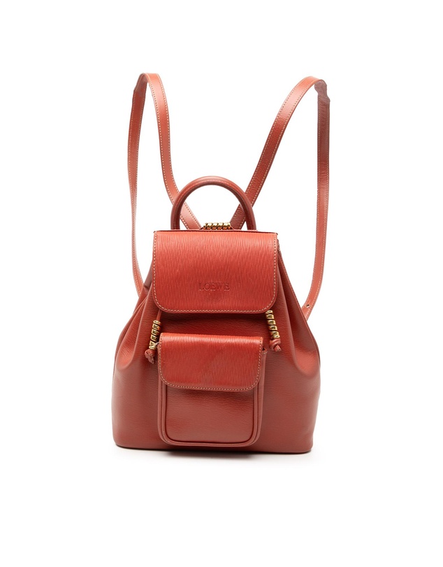 Pre-Loved by Azura Reborn - Pre-Loved Leather Velazquez Twist Backpack