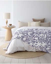 Bambury - Liv Ultraplush Blanket Blue