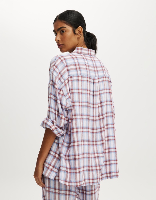 Cotton On Body - Cloud Soft Flannel Oversized Shirt